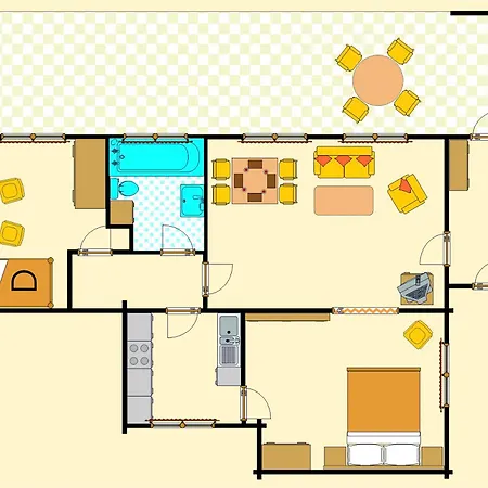 Wulfenerhals Appartement Wulfen auf Fehmarn